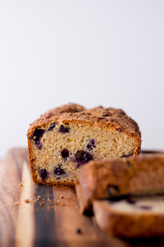 lemon blueberry pound cake hero-