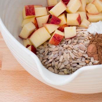 apple pumpkin baked oatmeal how to--3