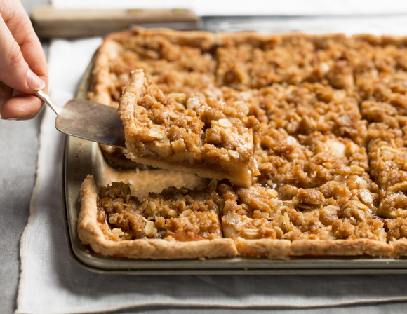 Featured image for “Apple Slab Crumble Pie”