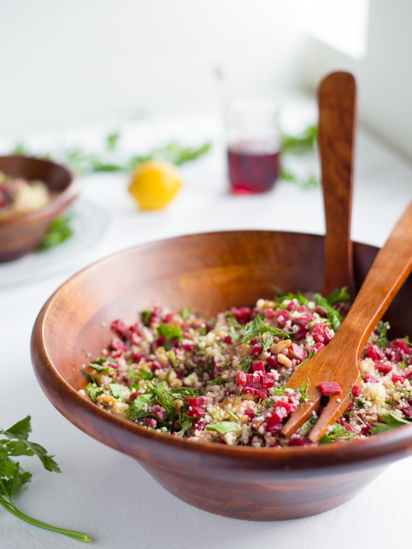 Featured image for “Couscous Salad with Beets and Walnuts”