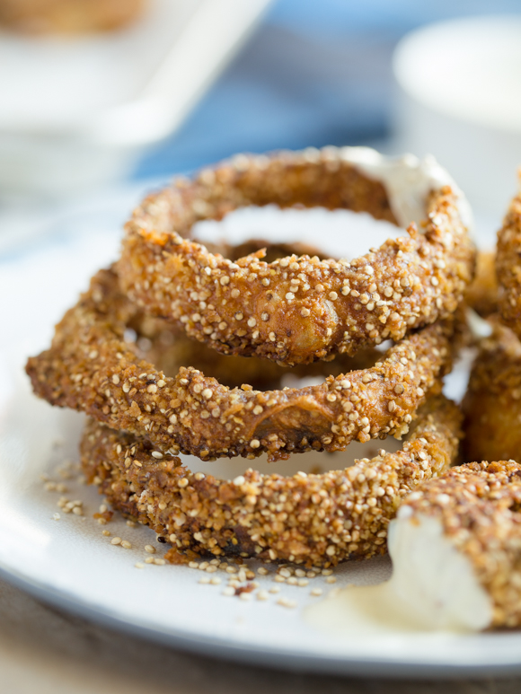 Featured image for “Quinoa Baked Onion Rings”