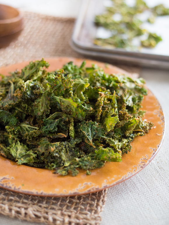 Featured image for “Kale Chips with Nutritional Yeast”