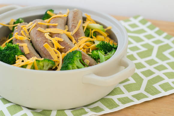 Featured image for “Farmer's Sausage with Broccoli and Quinoa”