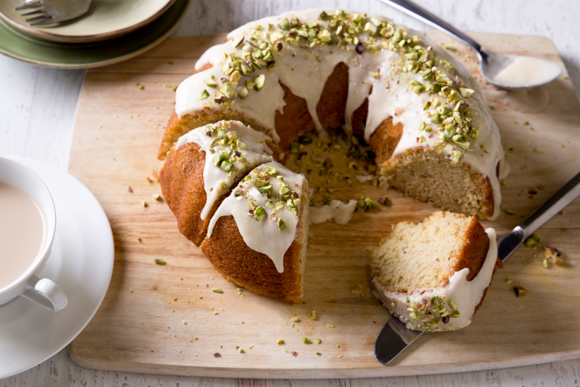 Featured image for “Dairy-Free Pistachio Bundt Cake”