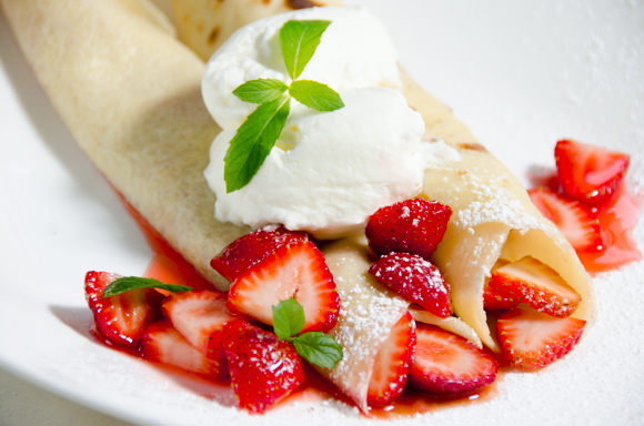 Featured image for “The Classic Strawberry and Vanilla Crêpes”