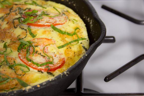 Featured image for “Tomato Basil Frittata Your Entire Family Will Adore”