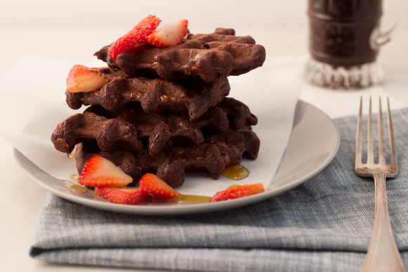 Featured image for “Decadent and Delicious Gluten-Free Brownie Waffles”