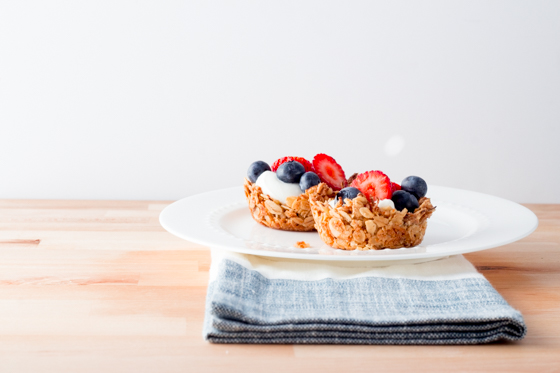 Featured image for “Berry and Yogurt Granola Cups”