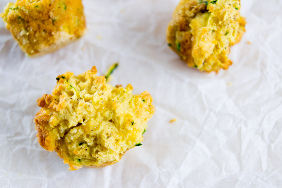 Featured image for “Delicious Gluten Free Mini Zucchini Cheddar Muffins”