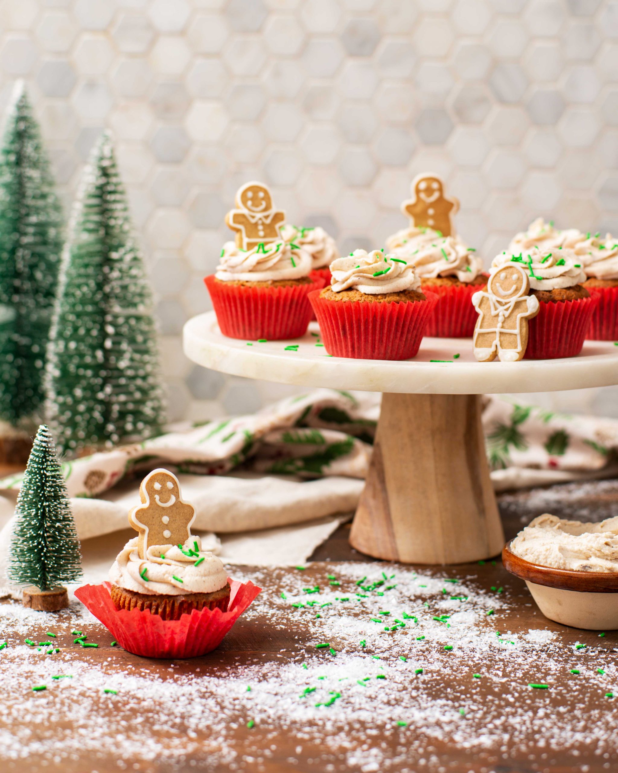 Featured image for “Vegan Gingerbread Cupcakes”